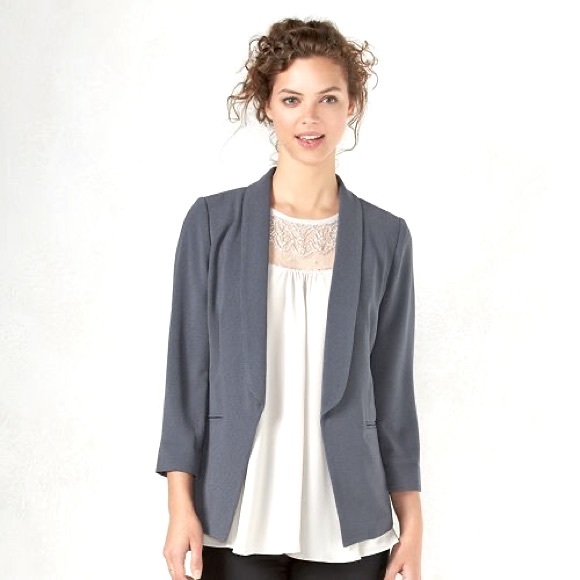Lauren Conrad // gray lightweight blazer - Picture 1 of 9